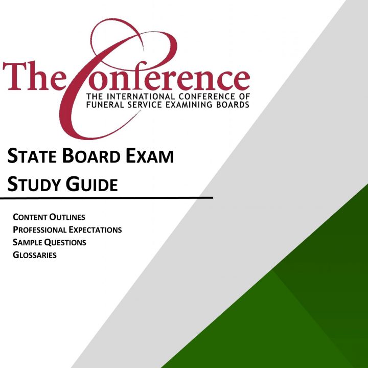 Bulk Study Guide Order The International Conference of Funeral